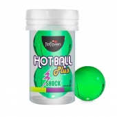 Лубрикант на силиконовой основе Hot Ball Plus с покалывающим эффектом (2 шарика по 3 гр.) - HotFlowers - купить с доставкой в Твери