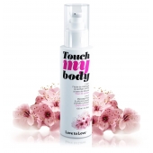 Силиконовый лубрикант 2-в-1 Touch My Body с ароматом вишнёвого цвета - 100 мл. - Love to Love - купить с доставкой в Твери