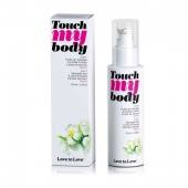 Силиконовый лубрикант 2-в-1 Touch My Body с ароматом моной - 100 мл. - Love to Love - купить с доставкой в Твери