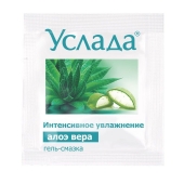 Гель-смазка «Услада с алоэ» - 3 гр. - Биоритм - купить с доставкой в Твери