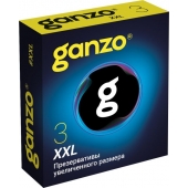 Презервативы увеличенного размера Ganzo XXL - 3 шт. - Ganzo - купить с доставкой в Твери