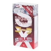 Ароматизированные презервативы Sagami Xtreme COLA - 10 шт. - Sagami - купить с доставкой в Твери