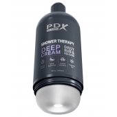 Мастурбатор в бутылке Shower Therapy Deep Cream - Pipedream - в Твери купить с доставкой