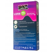 Набор презервативов Bolt Condoms - Luxe - купить с доставкой в Твери