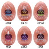 Набор из 6 мастурбаторов-яиц Tenga Egg Variety Pack V - Tenga - в Твери купить с доставкой