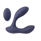 Синий массажер простаты с двумя моторами P-Bliss - Lola Games - в Твери купить с доставкой