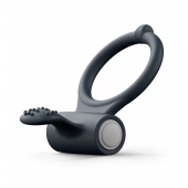 Черное эрекционное кольцо Power Clit - Dorcel - в Твери купить с доставкой