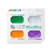 Набор из 4 мастурбаторов-стимуляторов Tenga Uni Variety Pack - Tenga - в Твери купить с доставкой