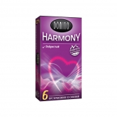 Презервативы с рёбрышками Domino Harmony - 6 шт. - Domino - купить с доставкой в Твери