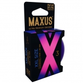 Презервативы Maxus XXL увеличенного размера - 3 шт. - Maxus - купить с доставкой в Твери
