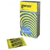 Классические презервативы с обильной смазкой Ganzo Classic - 12 шт. - Ganzo - купить с доставкой в Твери