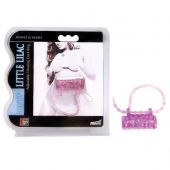 Эрекционное кольцо с вибратором LITTLE LILAC - Dream Toys - в Твери купить с доставкой