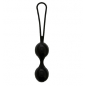 Чёрные вагинальные шарики GOOD VIBES THE PERFECT BALLS - Dream Toys