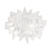 Прозрачное гелевое эрекционное кольцо-солнце - Toyfa Basic - в Твери купить с доставкой