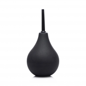 Черный анальный душ Thin Tip Enema Bulb - XR Brands - купить с доставкой в Твери