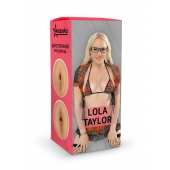Двусторонний мастурбатор Lola Taylor - 22 см. - ФлешНаш - в Твери купить с доставкой