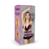 Двусторонний мастурбатор Misha Maver - 22 см. - ФлешНаш - в Твери купить с доставкой