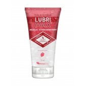 Интимный гель-смазка на водной основе Lubrimax Magic Strawberry - 75 мл. - ИнтелБИО - купить с доставкой в Твери