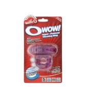 Фиолетовое эрекционное виброкольцо OWOW PURPLE - Screaming O - в Твери купить с доставкой