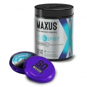 Гладкие презервативы Maxus G spot с двойной спиралью - 15 шт. - Maxus - купить с доставкой в Твери