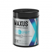 Гладкие презервативы Maxus G spot с двойной спиралью - 15 шт. - Maxus - купить с доставкой в Твери