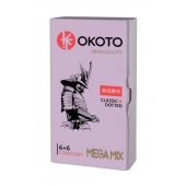Презервативы OKOTO Mega Mix - 12 шт. - Sitabella - купить с доставкой в Твери