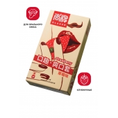 Презервативы Elasun Strawberry с аромато клубники - 10 шт. - Elasun - купить с доставкой в Твери