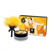 Массажная пудра с ароматом манго Luscious Mango - Shunga - купить с доставкой в Твери