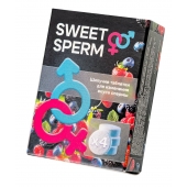 Шипучие таблетки для мужчин Sweet Sperm для изменения вкуса спермы (4 шт. по 0,5 гр.) - Капиталпродукт - купить с доставкой в Твери