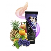 Массажный крем для тела с ароматом экзотических фруктов Exotic fruits - 200 мл. - Shunga - купить с доставкой в Твери