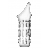 Прозрачная насадка на пенис Stretchy Studded Penis Sleeve Ring - Blush Novelties - в Твери купить с доставкой