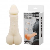 Мастурбатор-насадка Bigger Man - 21,5 см. - Baile - в Твери купить с доставкой