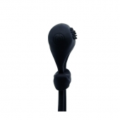 Чёрное лассо на пенис с вибрацией - Baile - в Твери купить с доставкой