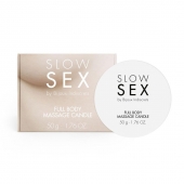 Массажная свеча для всего тела Slow Sex - 50 гр. - Bijoux Indiscrets - купить с доставкой в Твери
