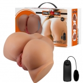 Карамельный мастурбатор-полуторс Emilia с вибрацией - Baile - в Твери купить с доставкой