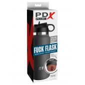 Смуглый мастурбатор-вагина в корпусе-бутылке F*ck Flask - Pipedream - в Твери купить с доставкой