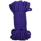 Фиолетовая верёвка для связывания и фиксации Bind Tie - 15,24 м. - Doc Johnson - купить с доставкой в Твери