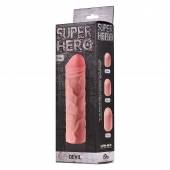 Фаллоудлинитель SUPER HERO Dewil - 17,5 см. - Lola Games - в Твери купить с доставкой