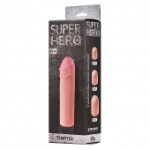 Фаллоудлинитель SUPER HERO Tempter - 16 см. - Lola Games - в Твери купить с доставкой