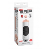 Мастурбатор-вагина Extreme Toyz Mega Grip Vibrating Stroker Mouth - Pipedream - в Твери купить с доставкой