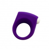 Фиолетовое эрекционное кольцо Puggle Vibrating Ring with Bullet - Adrien Lastic - в Твери купить с доставкой