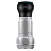 Набор PowerBlow   Feel Pocket Stroker Crystal: мастурбатор и интерактивная насадка - Kiiroo - в Твери купить с доставкой
