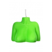 Зеленая сувенирная свеча «Женский силуэт» - Pecado - купить с доставкой в Твери