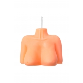 Оранжевая сувенирная свеча «Женский силуэт» - Pecado - купить с доставкой в Твери