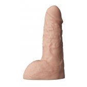 Телесный фаллоудлинитель с мошонкой Cock Next - 19 см. - LOVETOY (А-Полимер) - в Твери купить с доставкой