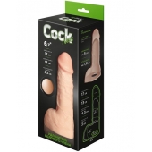 Телесный фаллоудлинитель с мошонкой Cock Next - 17 см. - LOVETOY (А-Полимер) - в Твери купить с доставкой