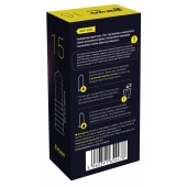 Презервативы анатомической формы с точечной и ребристой структурой Ganzo Extase - 15 шт. - Ganzo - купить с доставкой в Твери