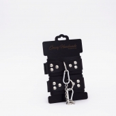 Черные кожаные наручники с регулируемыми ремешками - Crazy Handmade - купить с доставкой в Твери