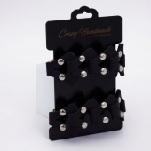 Черные кожаные наручники из звеньев - Crazy Handmade - купить с доставкой в Твери