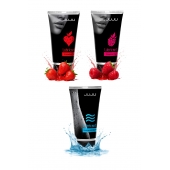 Набор из 3 лубрикантов JUJU (увлажняющий, клубника, малина) - JuJu - купить с доставкой в Твери